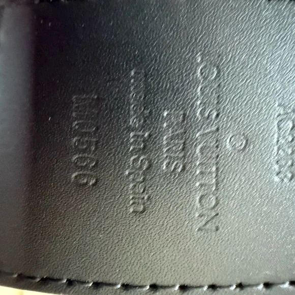 Louis Vuitton Monogram Brown Leather Belt with Gold Hardware - Picture 5 of 12